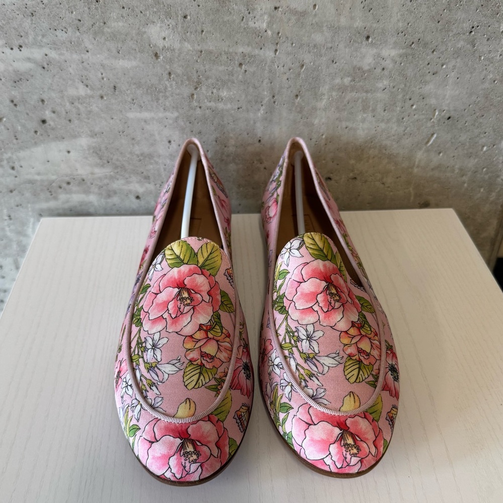 Aquazzura Purist Floral Loafers 8 (38)